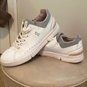 OC The Roger White and Gray Sneakers